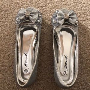 Sparkly Opened Toe Dress Shoes